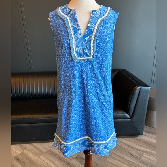 Tunic style easy breezy dress in UPF 50 fabric! - Picture 1 of 6
